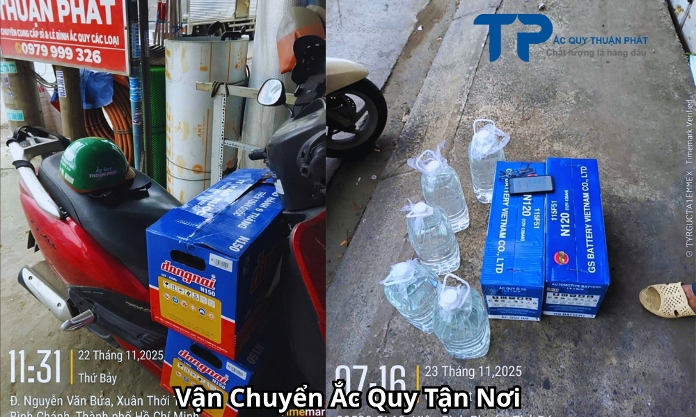 Vận Chuyển Ắc Quy Tận Nơi