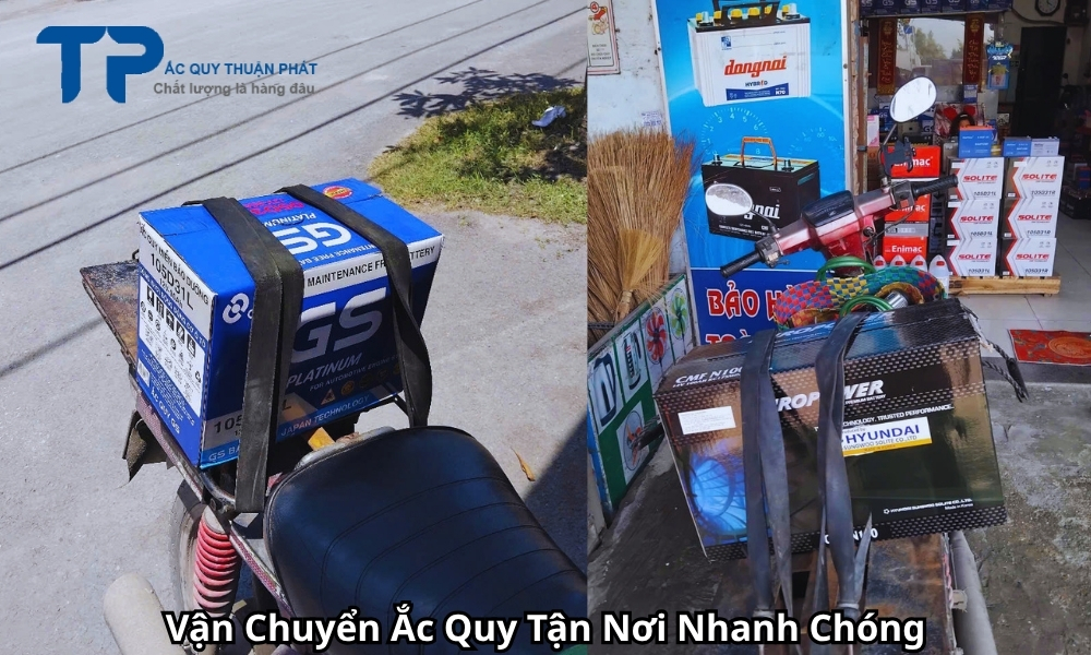 Vận Chuyển Ắc Quy Tận Nơi Nhanh Chóng