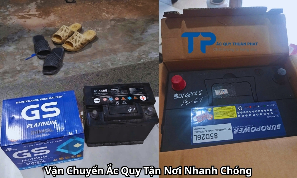 Vận Chuyển Ắc Quy Tận Nơi Nhanh Chóng