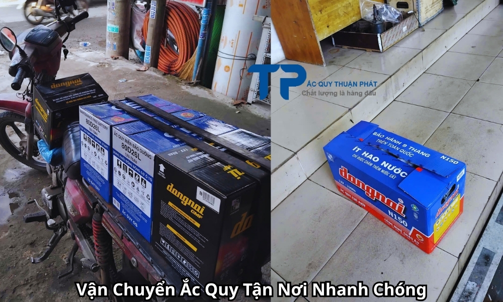 Vận Chuyển Ắc Quy Tận Nơi Nhanh Chóng