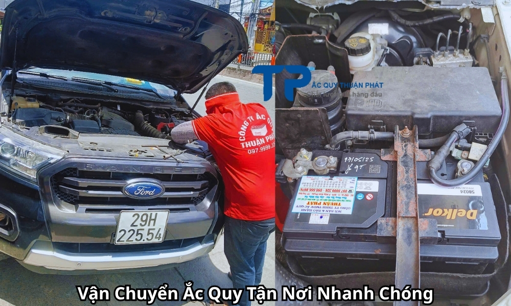 Vận Chuyển Ắc Quy Tận Nơi Nhanh Chóng