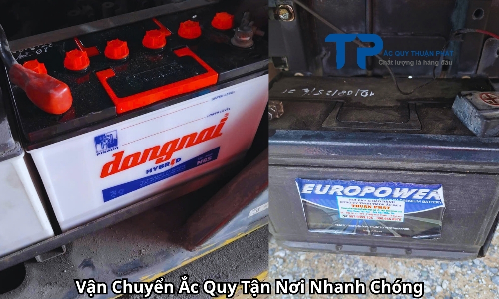 Vận Chuyển Ắc Quy Tận Nơi Nhanh Chóng