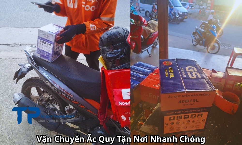 Vận Chuyển Ắc Quy Tận Nơi Nhanh Chóng