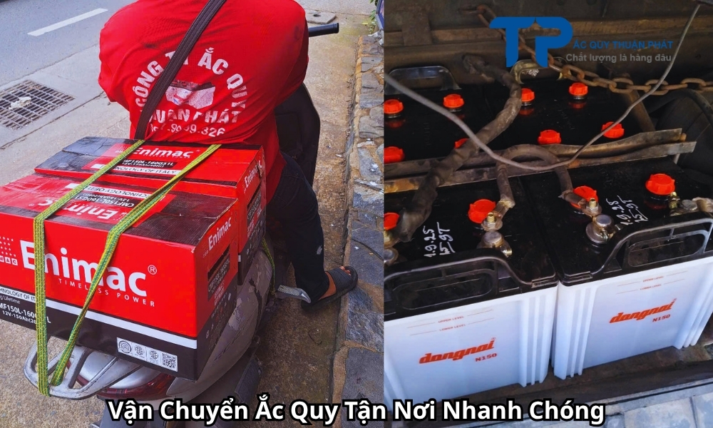 Vận Chuyển Ắc Quy Tận Nơi Nhanh Chóng