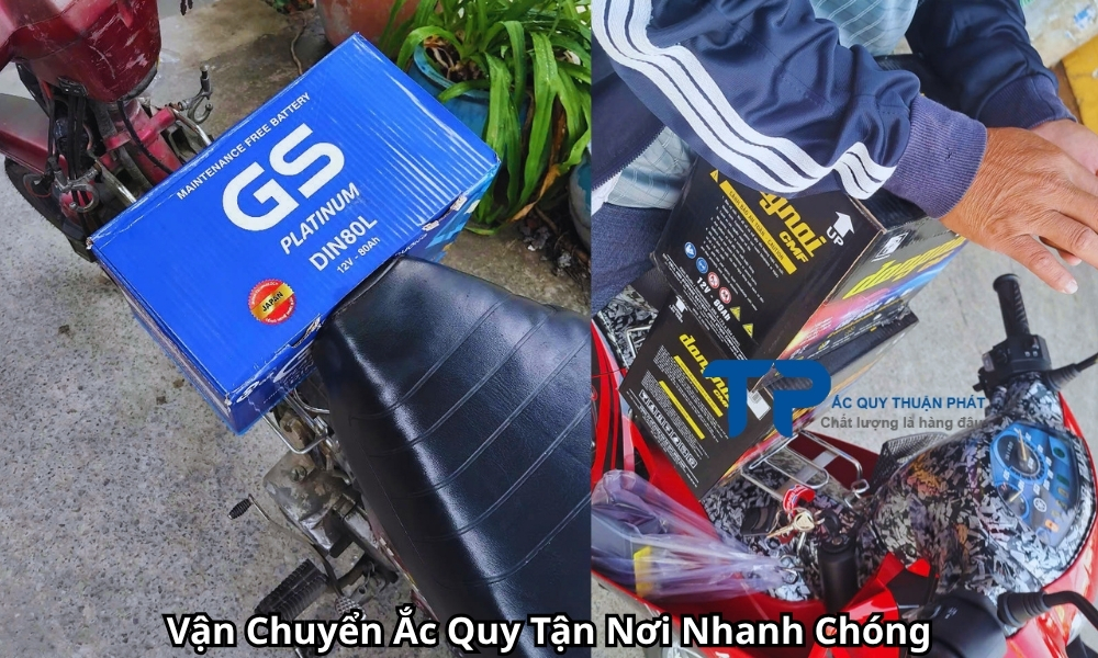 Vận Chuyển Ắc Quy Tận Nơi Nhanh Chóng