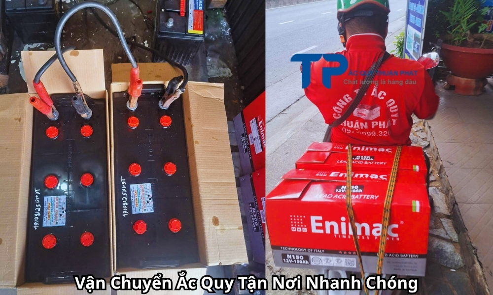 Vận Chuyển Ắc Quy Tận Nơi Nhanh Chóng