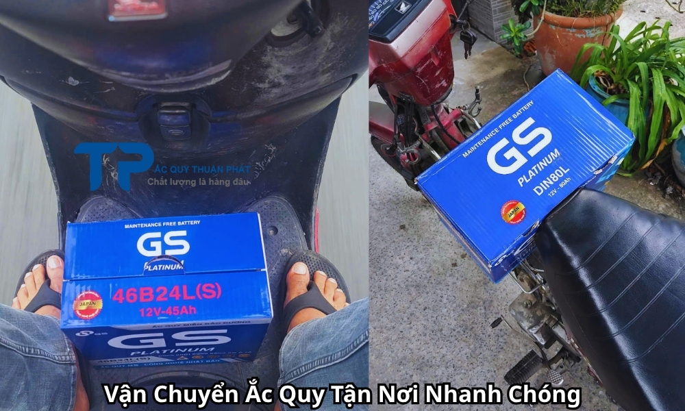 Vận Chuyển Ắc Quy Tận Nơi Nhanh Chóng