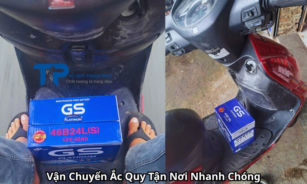 Vận Chuyển Ắc Quy Tận Nơi Nhanh Chóng