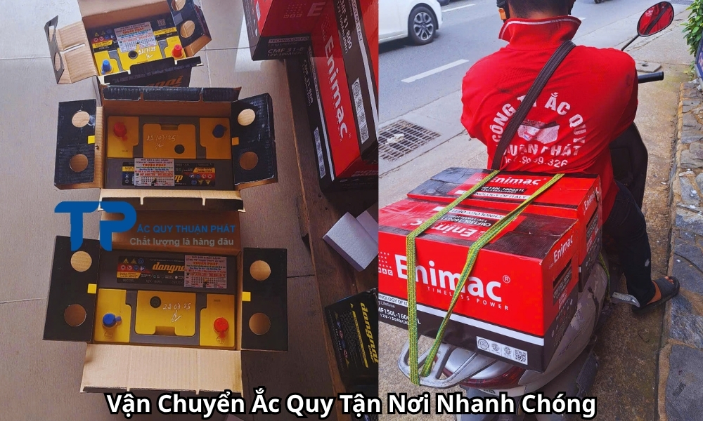Vận Chuyển Ắc Quy Tận Nơi Nhanh Chóng