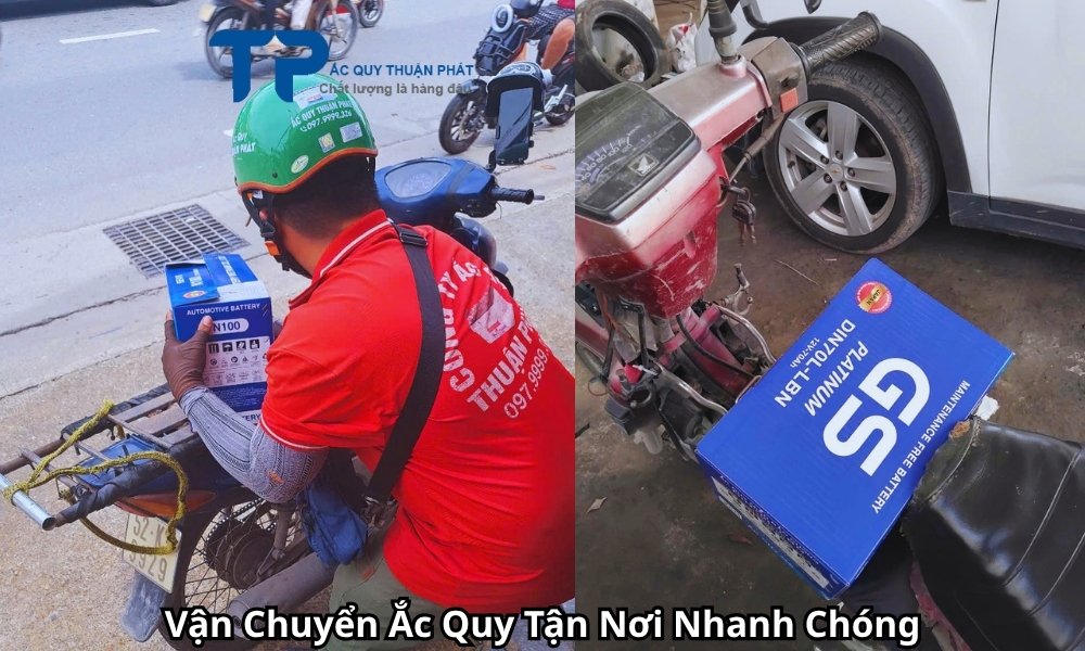 Vận Chuyển Ắc Quy Tận Nơi Nhanh Chóng