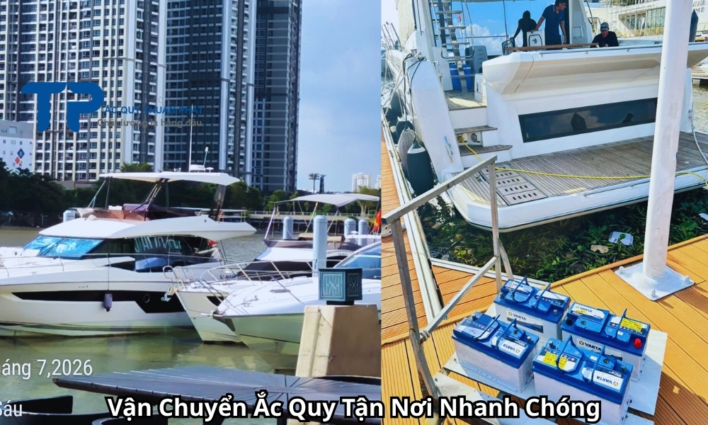Vận Chuyển Ắc Quy Tận Nơi Nhanh Chóng