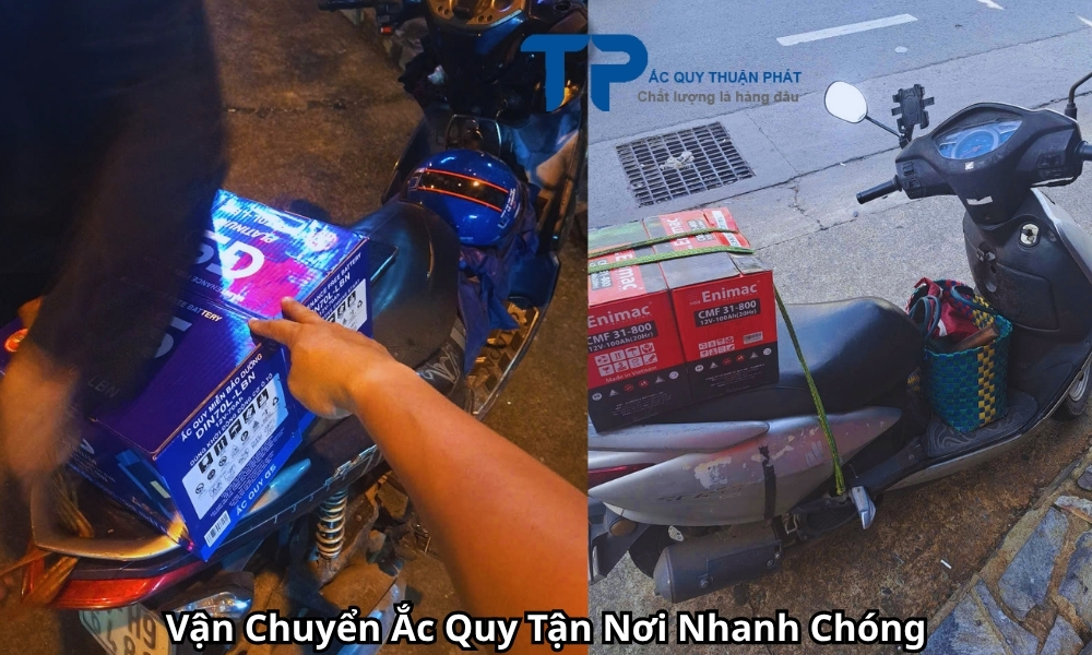 Vận Chuyển Ắc Quy Tận Nơi Nhanh Chóng