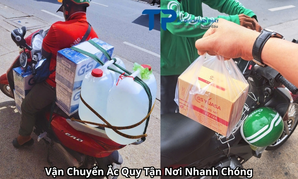 Vận Chuyển Ắc Quy Tận Nơi Nhanh Chóng