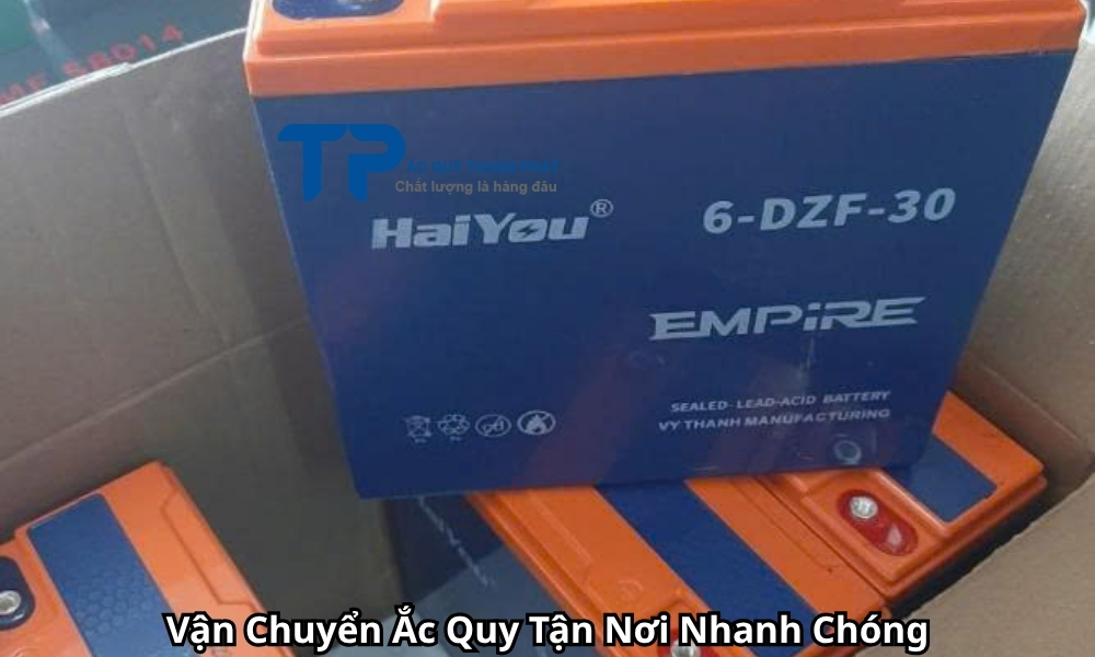 Vận Chuyển Ắc Quy Tận Nơi Nhanh Chóng