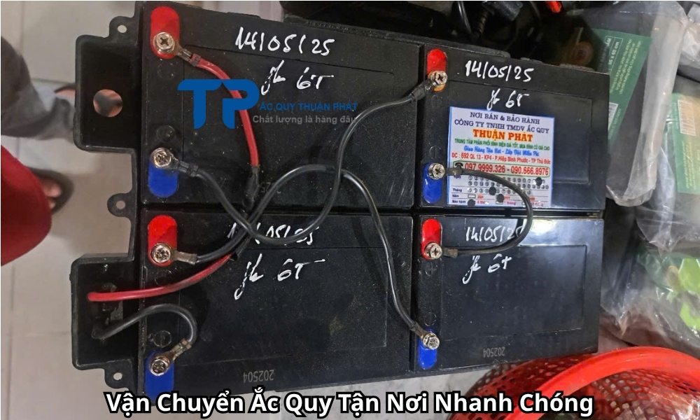 Vận Chuyển Ắc Quy Tận Nơi Nhanh Chóng