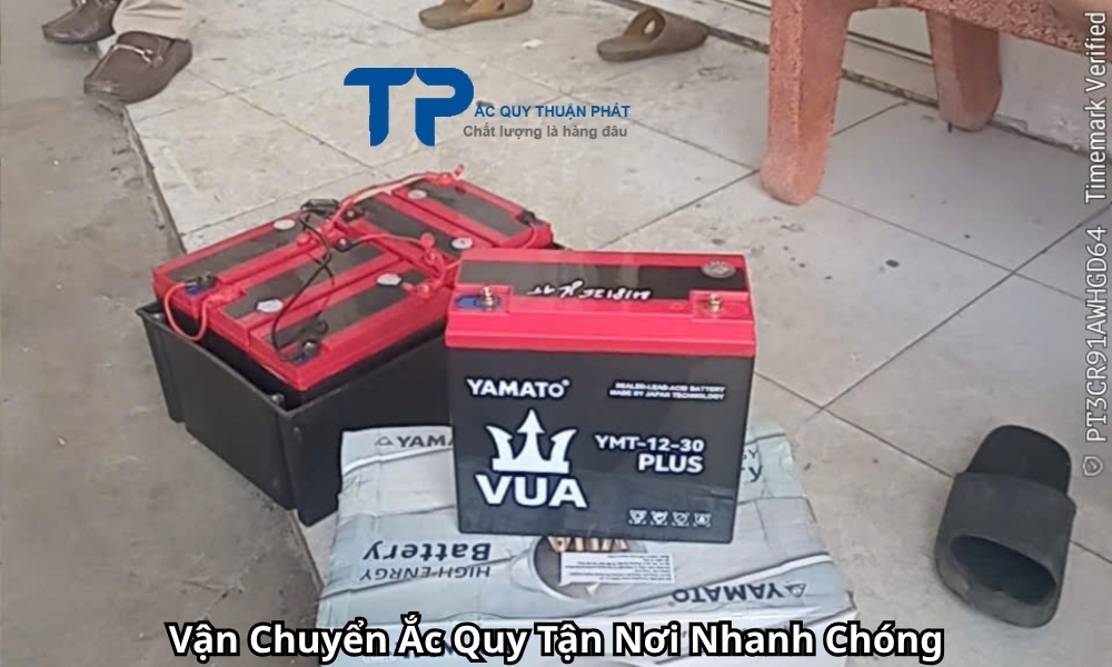Vận Chuyển Ắc Quy Tận Nơi Nhanh Chóng