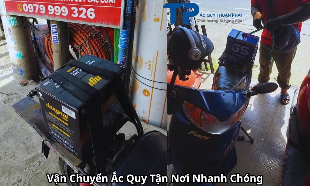 Vận Chuyển Ắc Quy Tận Nơi Nhanh Chóng