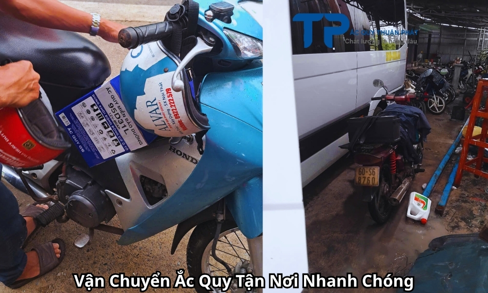 Vận Chuyển Ắc Quy Tận Nơi Nhanh Chóng