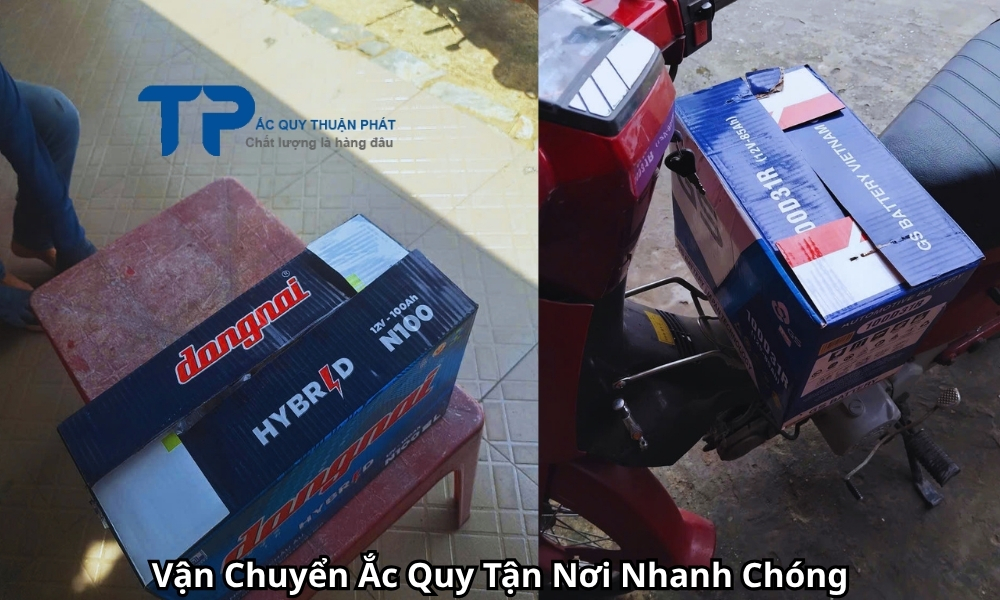 Vận Chuyển Ắc Quy Tận Nơi Nhanh Chóng