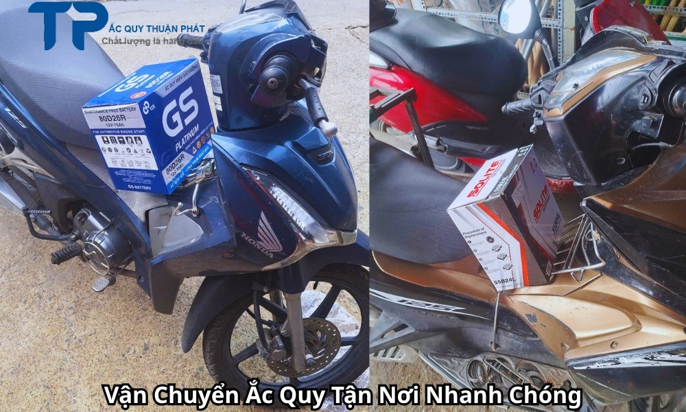 Vận Chuyển Ắc Quy Tận Nơi Nhanh Chóng
