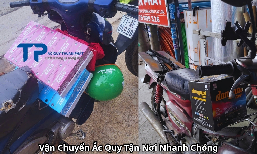 Vận Chuyển Ắc Quy Tận Nơi Nhanh Chóng