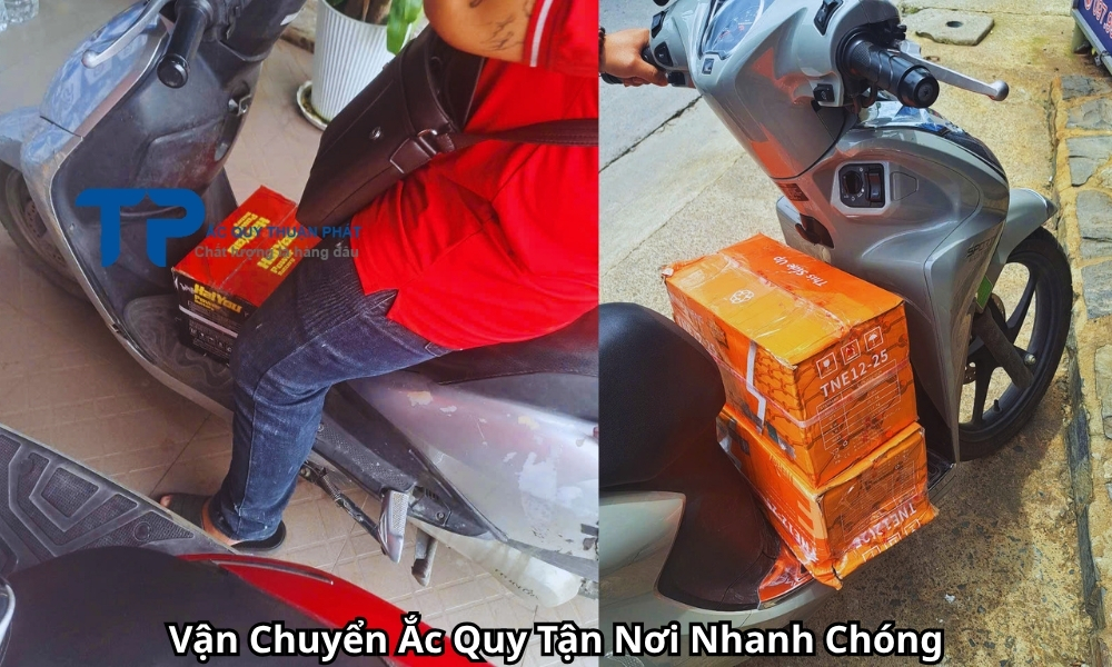 Vận Chuyển Ắc Quy Tận Nơi Nhanh Chóng