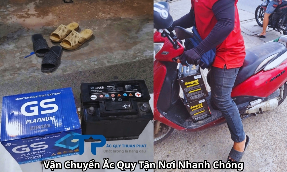Vận Chuyển Ắc Quy Tận Nơi Nhanh Chóng