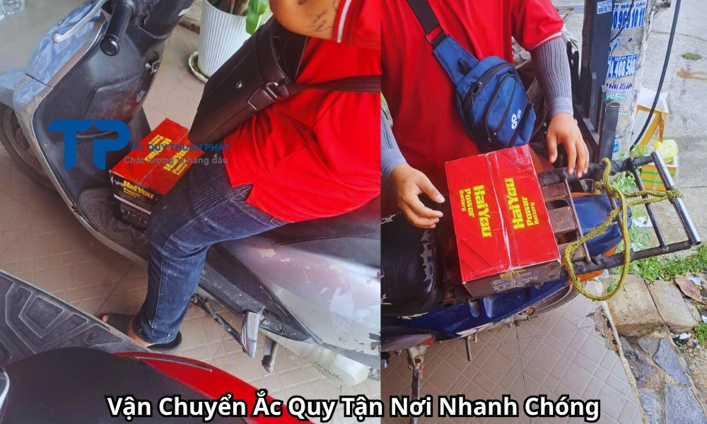 Vận Chuyển Ắc Quy Tận Nơi Nhanh Chóng
