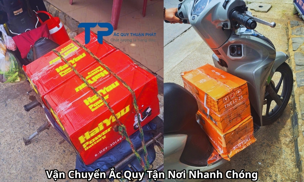Vận Chuyển Ắc Quy Tận Nơi Nhanh Chóng