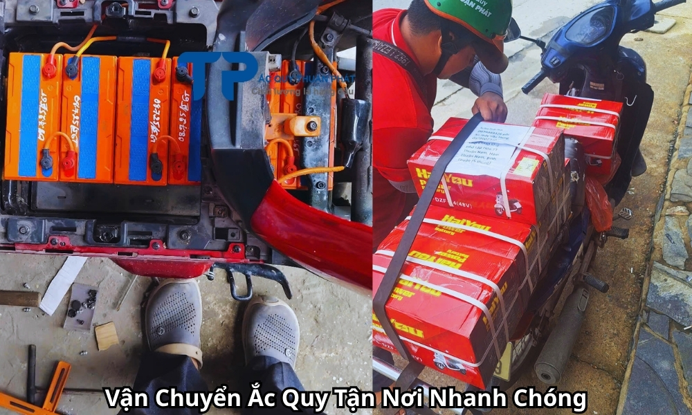 Vận Chuyển Ắc Quy Tận Nơi Nhanh Chóng