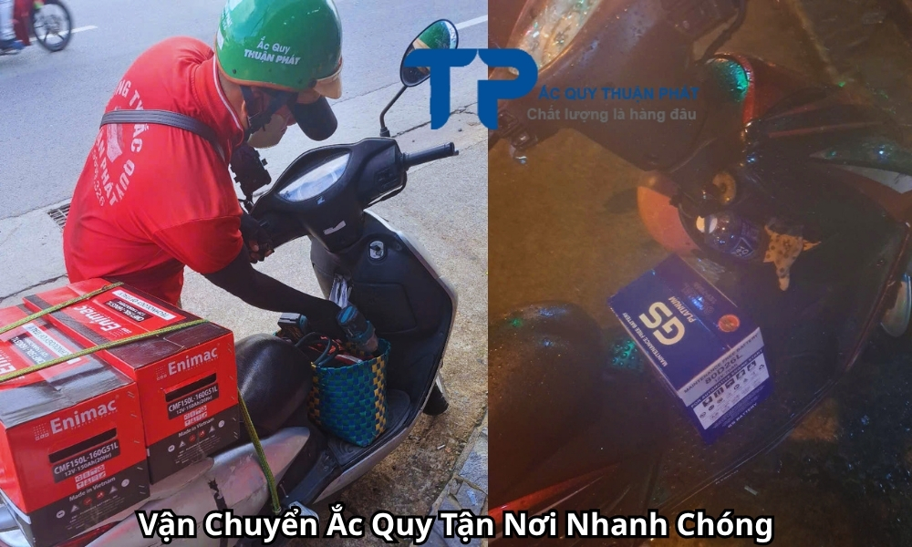 Vận Chuyển Ắc Quy Tận Nơi Nhanh Chóng