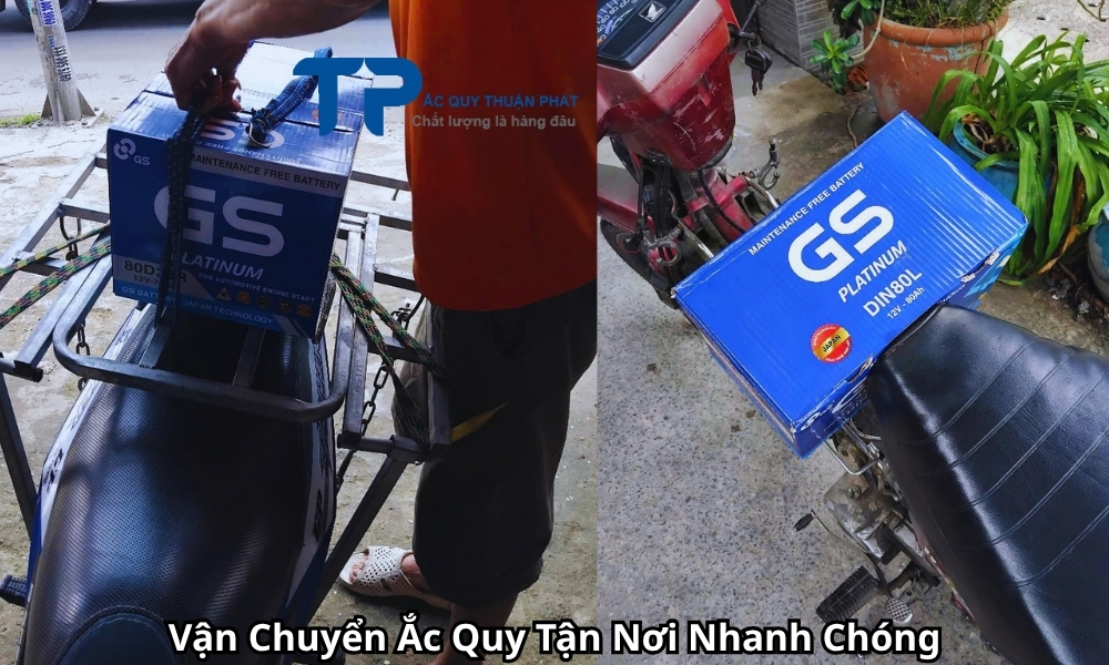Vận Chuyển Ắc Quy Tận Nơi Nhanh Chóng