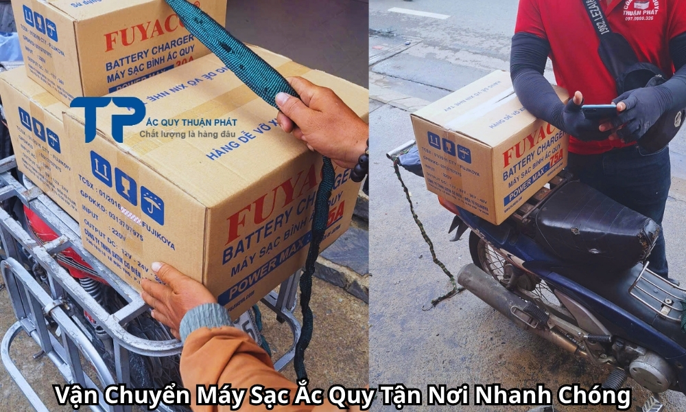 Vận Chuyển Máy Sạc Ắc Quy Tận Nơi Nhanh Chóng