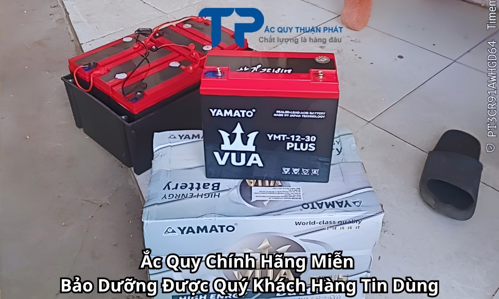 Ắc Quy Chính Hãng Miễn Bảo Dưỡng Được Quý Khách Hàng Tin Dùng