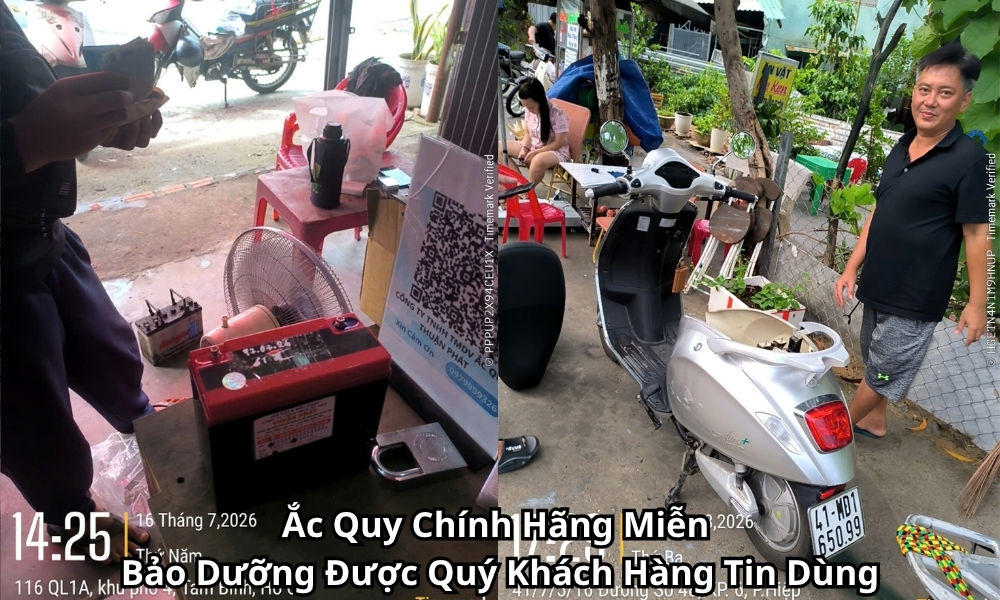 Ắc Quy Chính Hãng Miễn Bảo Dưỡng Được Quý Khách Hàng Tin Dùng