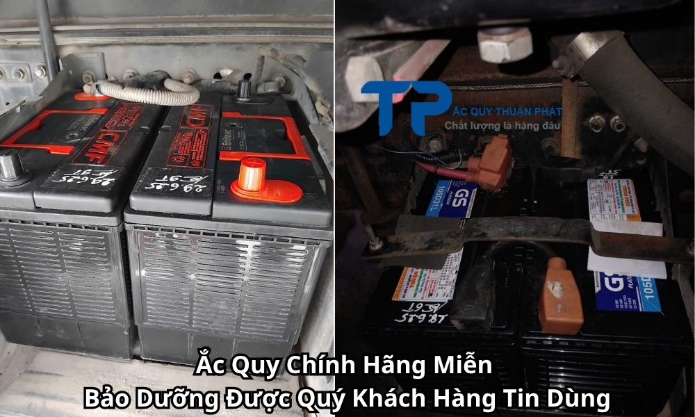 Ắc Quy Chính Hãng Miễn Bảo Dưỡng Được Quý Khách Hàng Tin Dùng
