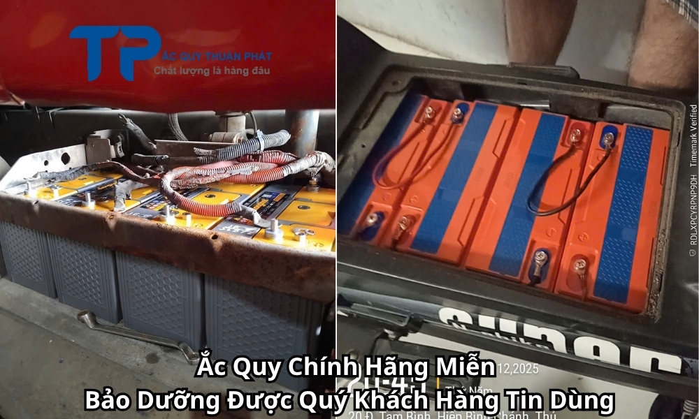 Ắc Quy Chính Hãng Miễn Bảo Dưỡng Được Quý Khách Hàng Tin Dùng