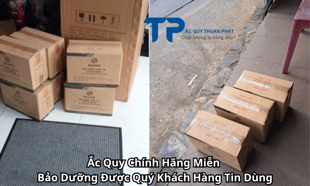 Ắc Quy Chính Hãng Miễn Bảo Dưỡng Được Quý Khách Hàng Tin Dùng