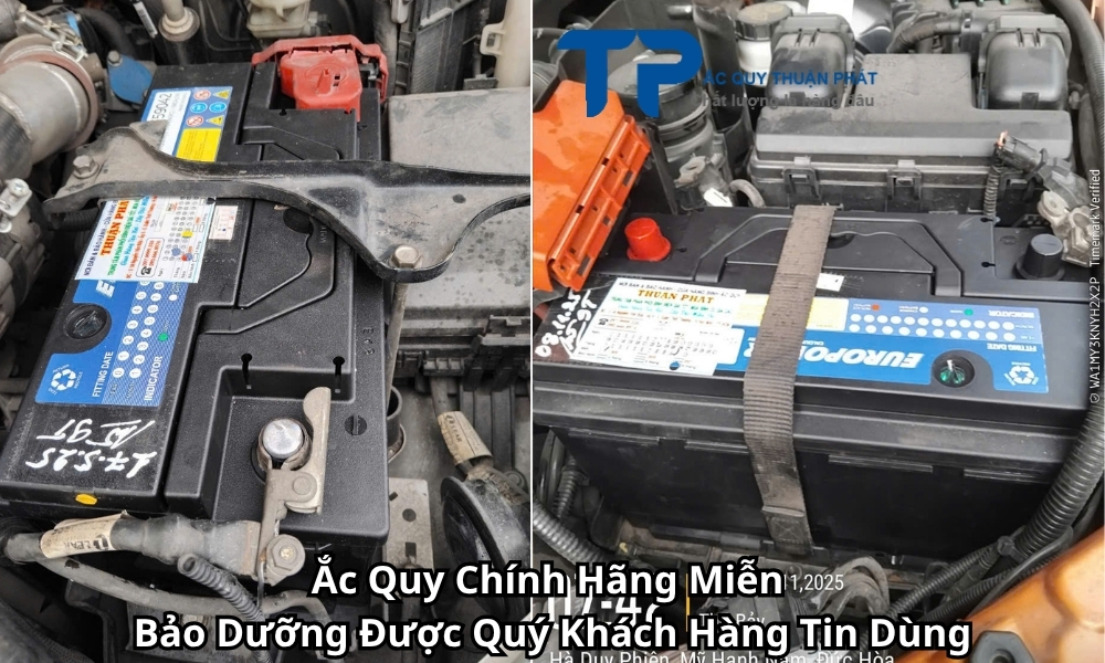 Ắc Quy Chính Hãng Miễn Bảo Dưỡng Được Quý Khách Hàng Tin Dùng