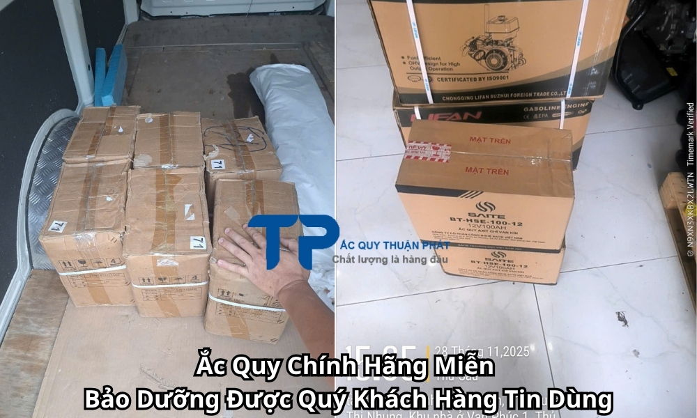 Ắc Quy Chính Hãng Miễn Bảo Dưỡng Được Quý Khách Hàng Tin Dùng