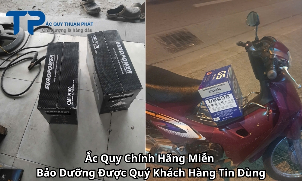 Ắc Quy Chính Hãng Miễn Bảo Dưỡng Được Quý Khách Hàng Tin Dùng