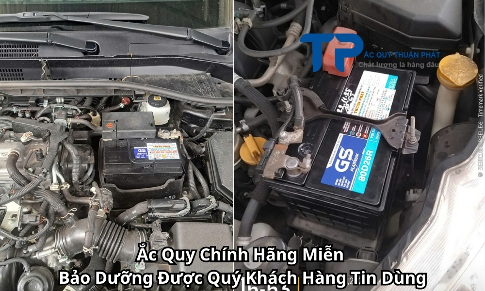 Ắc Quy Chính Hãng Miễn Bảo Dưỡng Được Quý Khách Hàng Tin Dùng