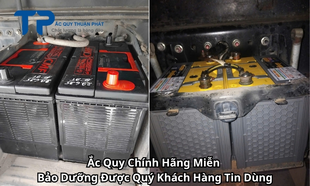 Ắc Quy Chính Hãng Miễn Bảo Dưỡng Được Quý Khách Hàng Tin Dùng