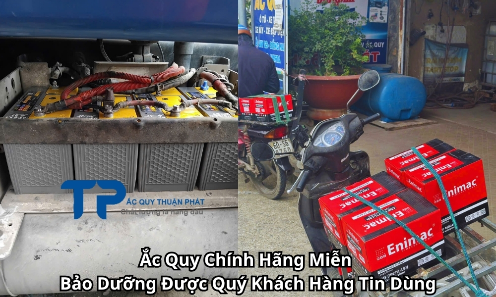 Ắc Quy Chính Hãng Miễn Bảo Dưỡng Được Quý Khách Hàng Tin Dùng