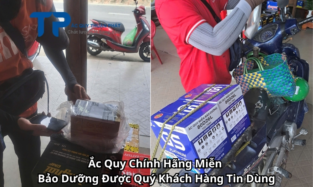 Ắc Quy Chính Hãng Miễn Bảo Dưỡng Được Quý Khách Hàng Tin Dùng