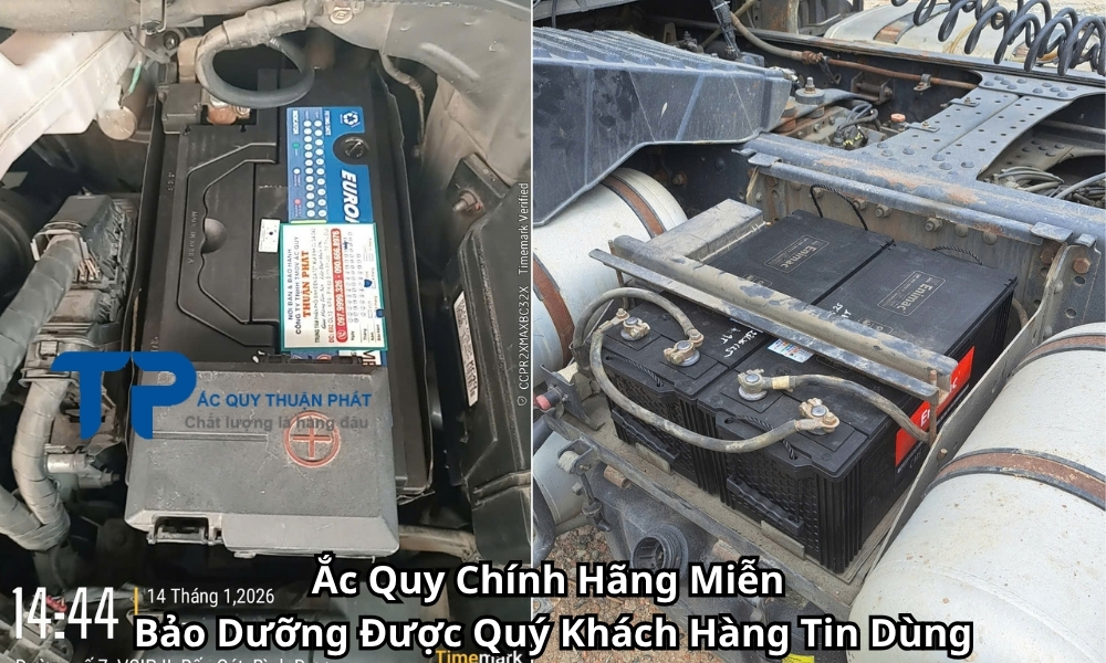 Ắc Quy Chính Hãng Miễn Bảo Dưỡng Được Quý Khách Hàng Tin Dùng