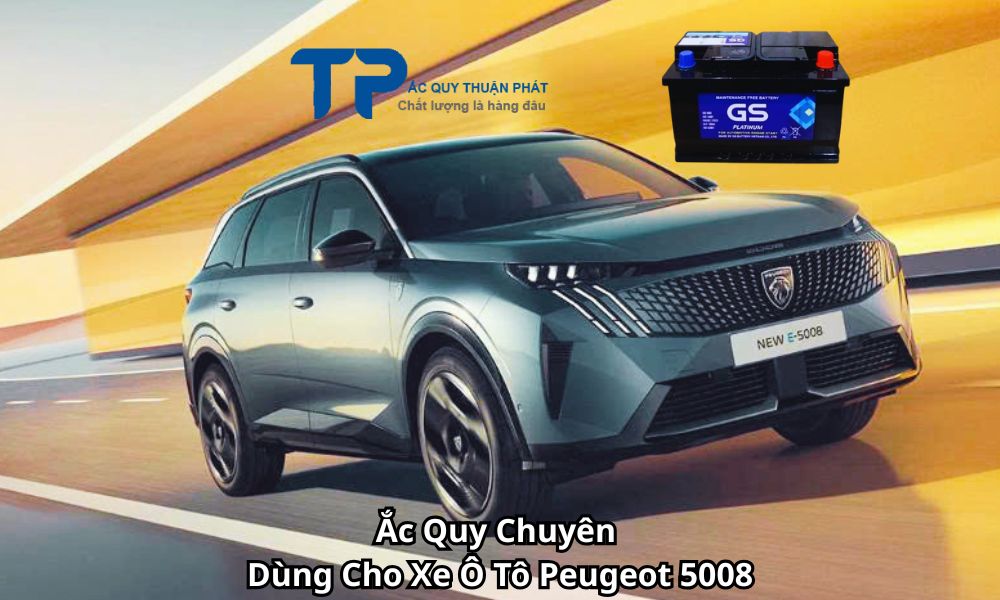 Ắc Quy Chuyên Dùng Cho Xe Ô Tô Peugeot 5008
