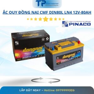 Ắc Quy Đồng Nai CMF DIN80L LN4 12V-80AH