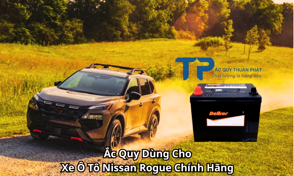 Ắc Quy Dùng Cho Xe Ô Tô Nissan Rogue Chính Hãng