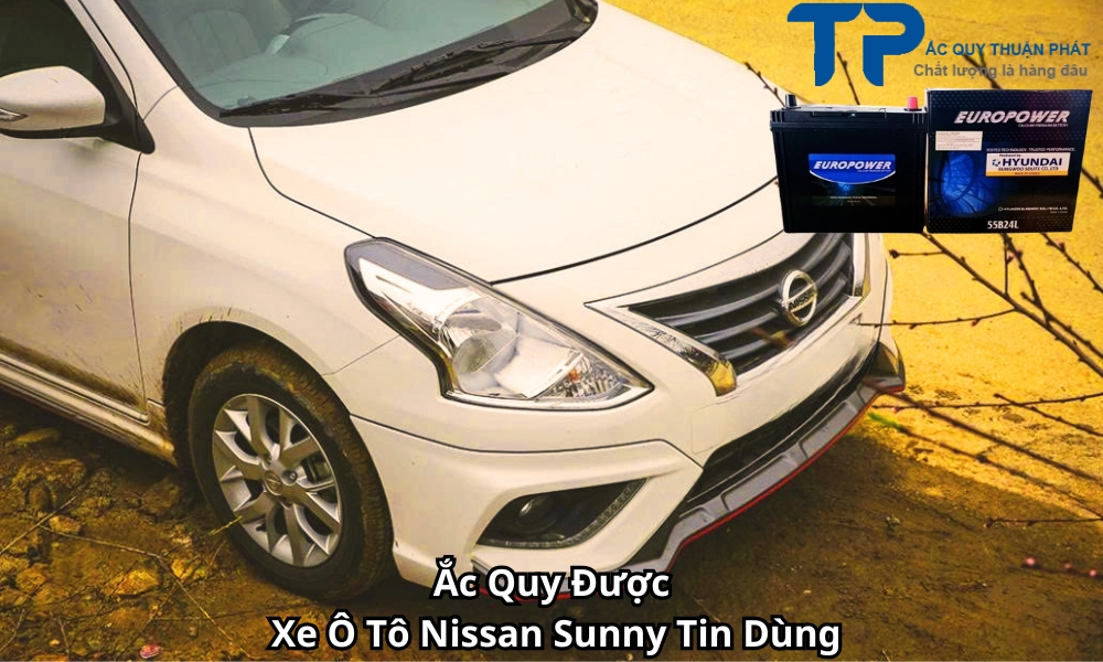 Ắc Quy Được Xe Ô Tô Nissan Sunny Tin Dùng